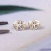 2.20 Carat 8x6mm Yellow Aquamarine Size Reference on Hand