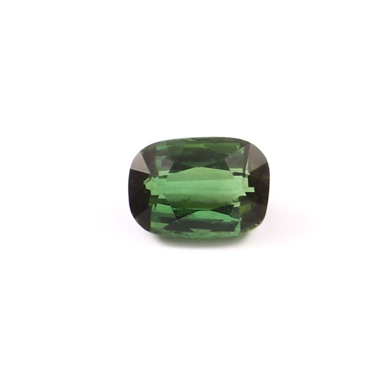 Natural Green Tourmaline 2.80 Carat Cushion Cut Gemstone Hayat Gems