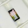 Natural 1.75 Carat Bi-Color Tourmaline – Pink & Green Baguette Emerald Cut