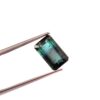 Natural Indicolite Blue Bicolor Tourmaline 4 Carat Emerald Cut Loose Gemstone (12.8x7.8mm) – Certified Untreated Dual-Tone Gem by HayatGems Natural Indicolite Blue Bicolor Tourmaline 4 Carat Emerald Cut Loose Gemstone (12.8x7.8mm) – Certified Untreated Dual-Tone Gem by HayatGems