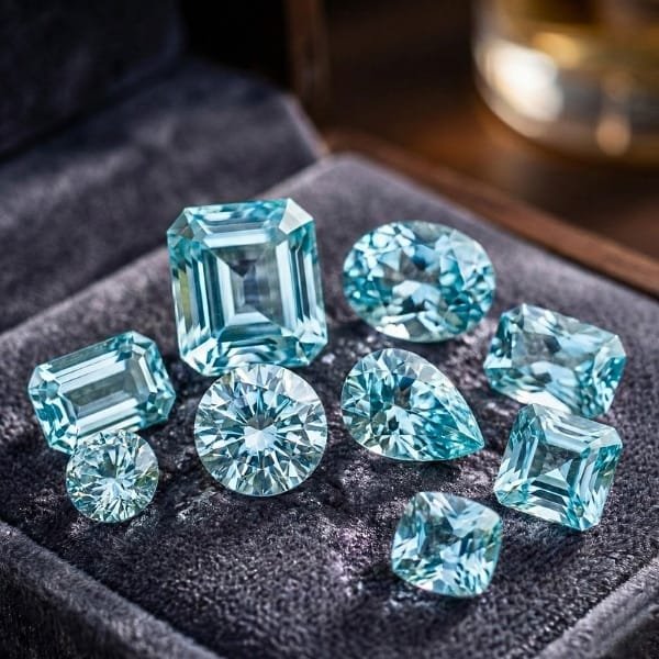 Aquamarine Natural Aquamarine Stone - IGI Certified Aquamarine Hayat Gems
