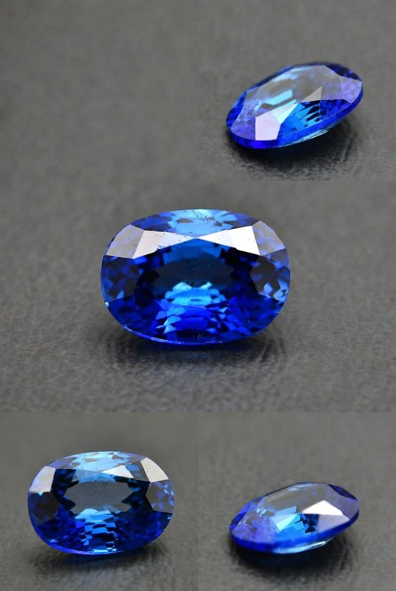 Natural Blue Demon Gemstone - Oval Cut (2 Carat)