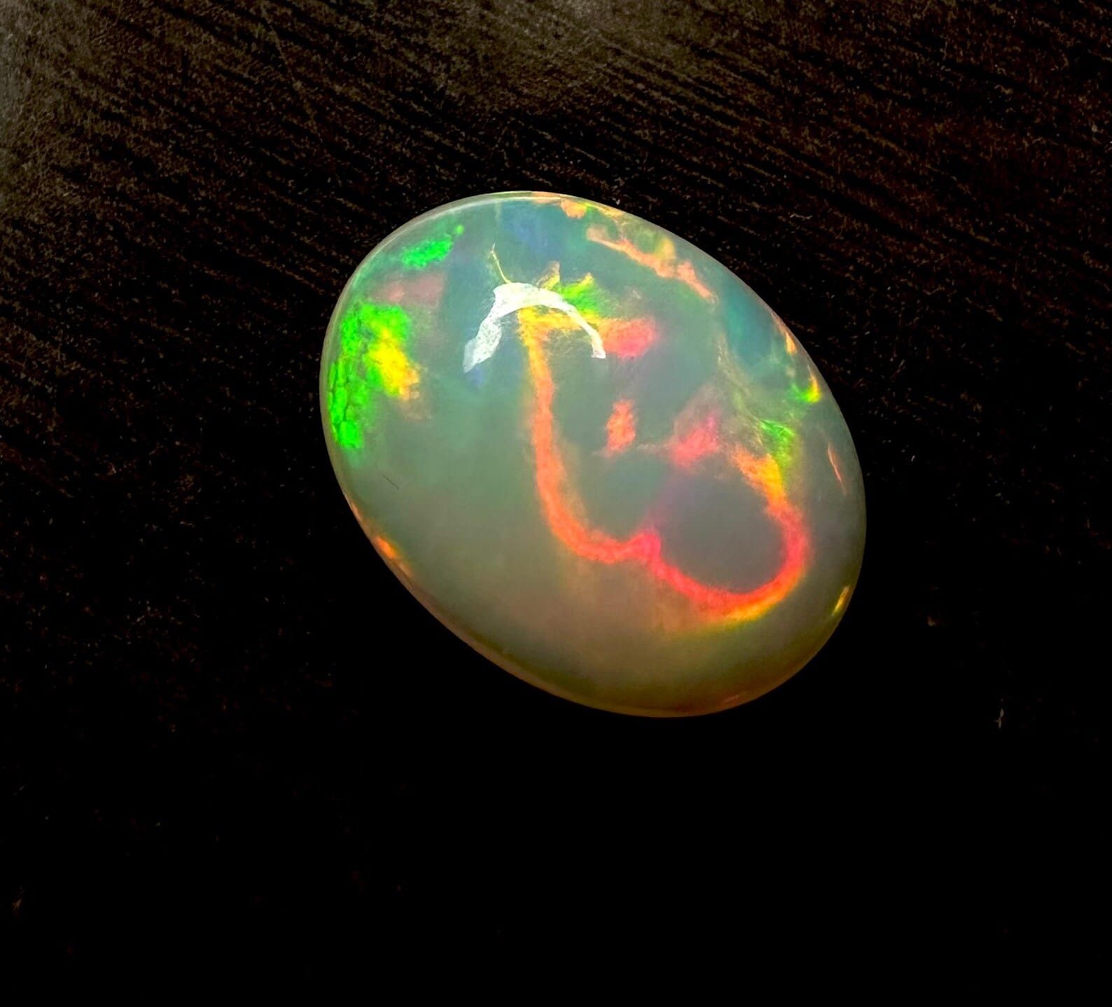 Gemstone Suggestion: Find the Natural Gemstone That Suits You Rare Honeycomb Ethiopian Opal Cabochon Multi Color Fire