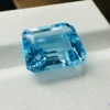 Natural Sky Blue Topaz 8.25 Carat Octagon Cut Gemstone Hayat Gems