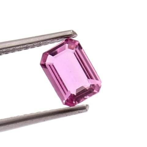 Real Untreated Pink Sapphire Stone for Custom Engagement Ring