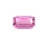 Natural Unheated Pink Sapphire 1 Ct, Loose Sapphire Gemstone, Untreated for Custom Ring & Pendant Octagon Cut Pink Sapphire Gemstone 7x5mm Side View