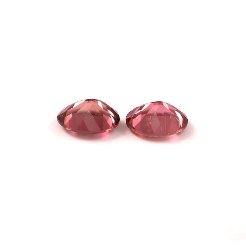 Vivid Deep Pink Tourmaline Loose Stone Emerald Cut Clarity and Luster
