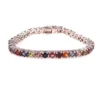 Secure Lock Mechanism for Silver Tennis Bracelet