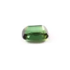 Back View of Faceted Green Tourmaline Gemstone