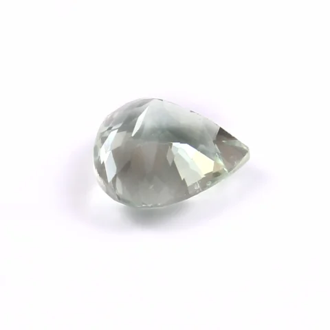 1.95 Carat 9x9mm Heart Cut Aquamarine Size Reference on Hand
