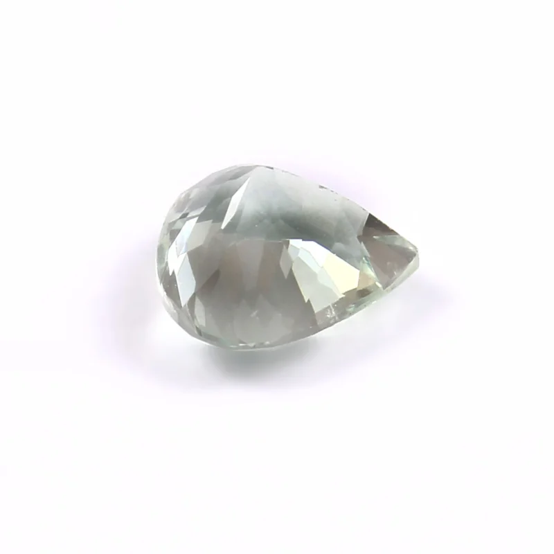 1.95 Carat 9x9mm Heart Cut Aquamarine Size Reference on Hand
