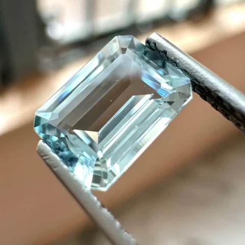 Aquamarine Emerald Cut Aquamarine Custom Art Deco Gold Ring Inspiration
