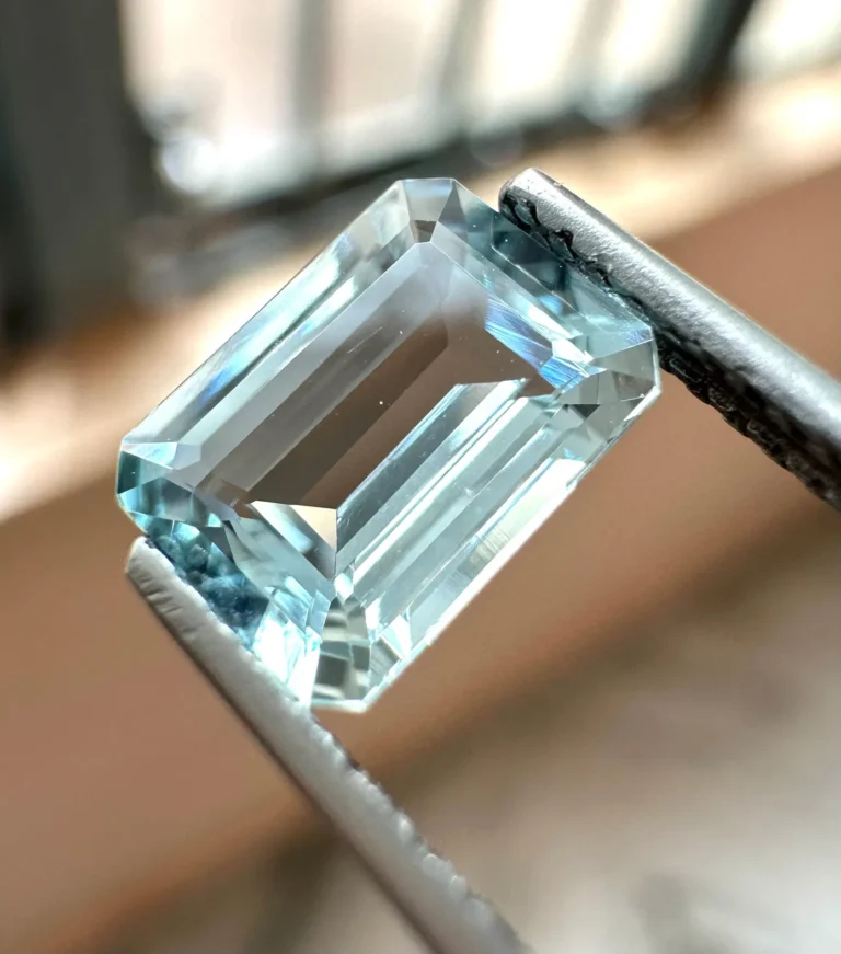 Gemstone Suggestion: Find the Natural Gemstone That Suits You Emerald Cut Aquamarine Custom Art Deco Gold Ring Inspiration