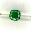 Zambian Emerald 4.85Ct | 10mm Cushion Cut Dark Green Natural Opaque Loose Gemstone Natural Zambian Emerald 4.85 Carat Dark Green Cushion Cut Gemstone