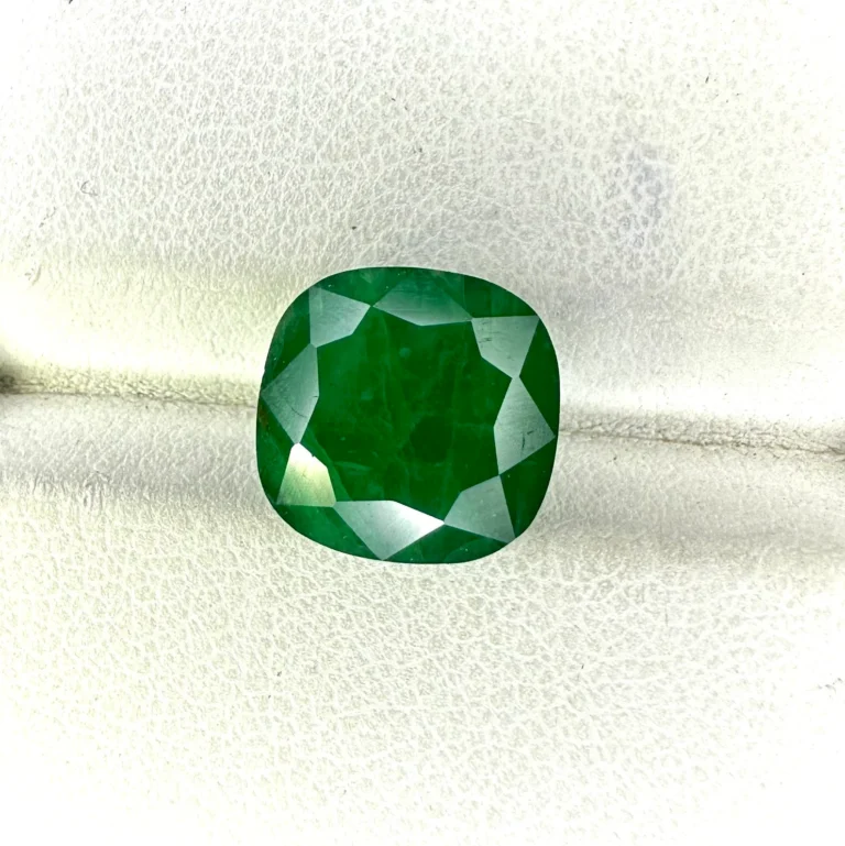 Gemstone Suggestion: Find the Natural Gemstone That Suits You Natural Zambian Emerald 4.85 Carat Dark Green Cushion Cut Gemstone