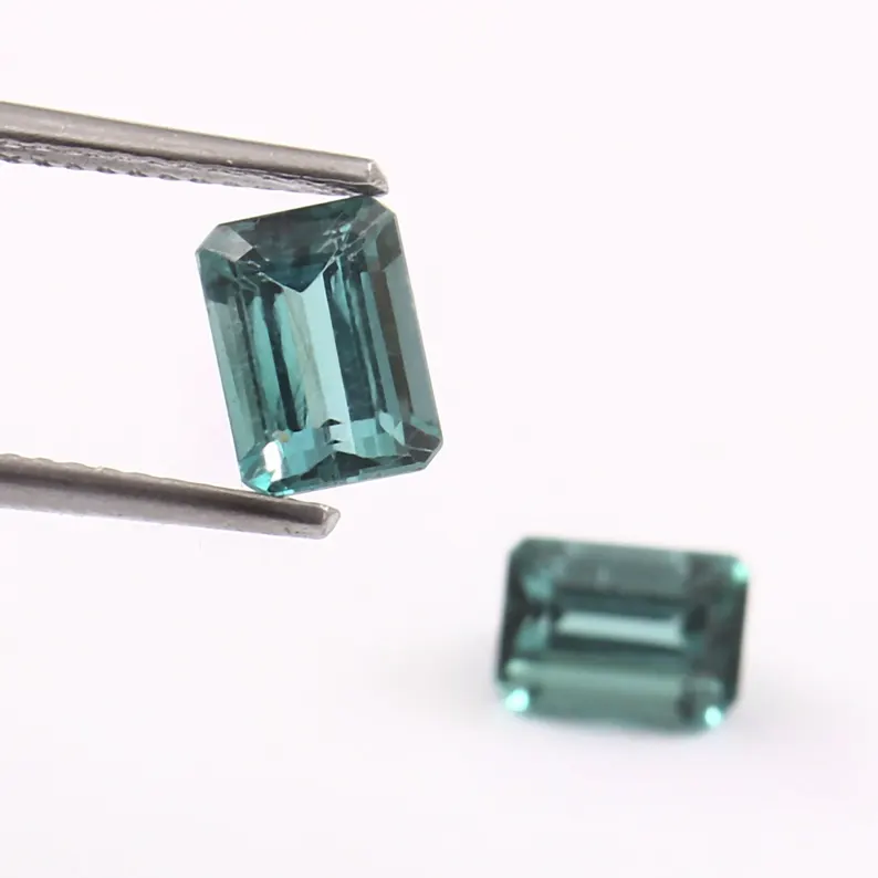 Authenticity Certificate and Premium Packaging for Teal Tourmaline Gems