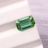 Natural 4.42 Carat Vibrant Green Tourmaline –Ct Emerald Cut Loose