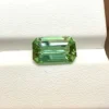 Natural 4.42 Carat Vibrant Green Tourmaline –Ct Emerald Cut Loose