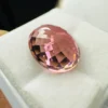 Natural 6.90 Carat Rare Padparadscha Pink Tourmaline – Brilliant Oval Cut (13x11.2mm) Certified Eye-Clean Loose Gemstone