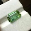 Natural 4.42 Carat Vibrant Green Tourmaline –Ct Emerald Cut Loose