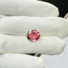 Natural 6.90 Carat Rare Padparadscha Pink Tourmaline – Brilliant Oval Cut (13x11.2mm) Certified Eye-Clean Loose Gemstone