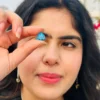 Natural 10.3 Carat Swiss Blue Topaz – Fancy Trillion Cut (13x13mm) Certified Eye-Clean Loose Gemstone for Custom Rings
